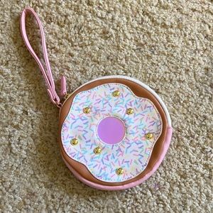 Betsy Johnson donut clutch NWOT